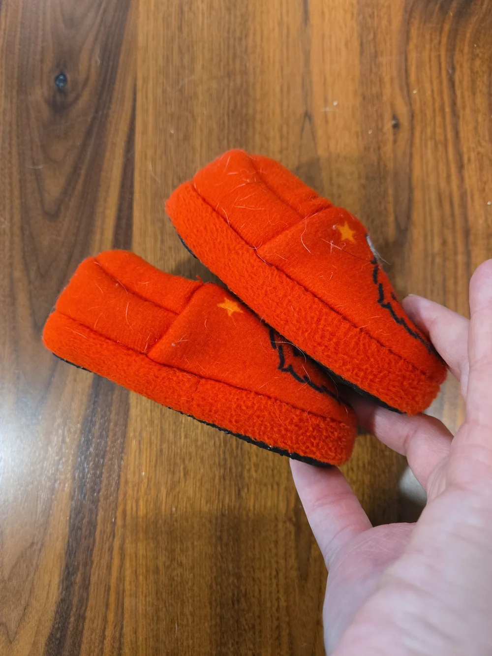 Sesame Street Elmo Red Kids Slip-On Slippers, Toddler 4 XS